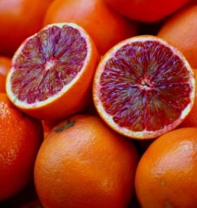 fresh blood orange